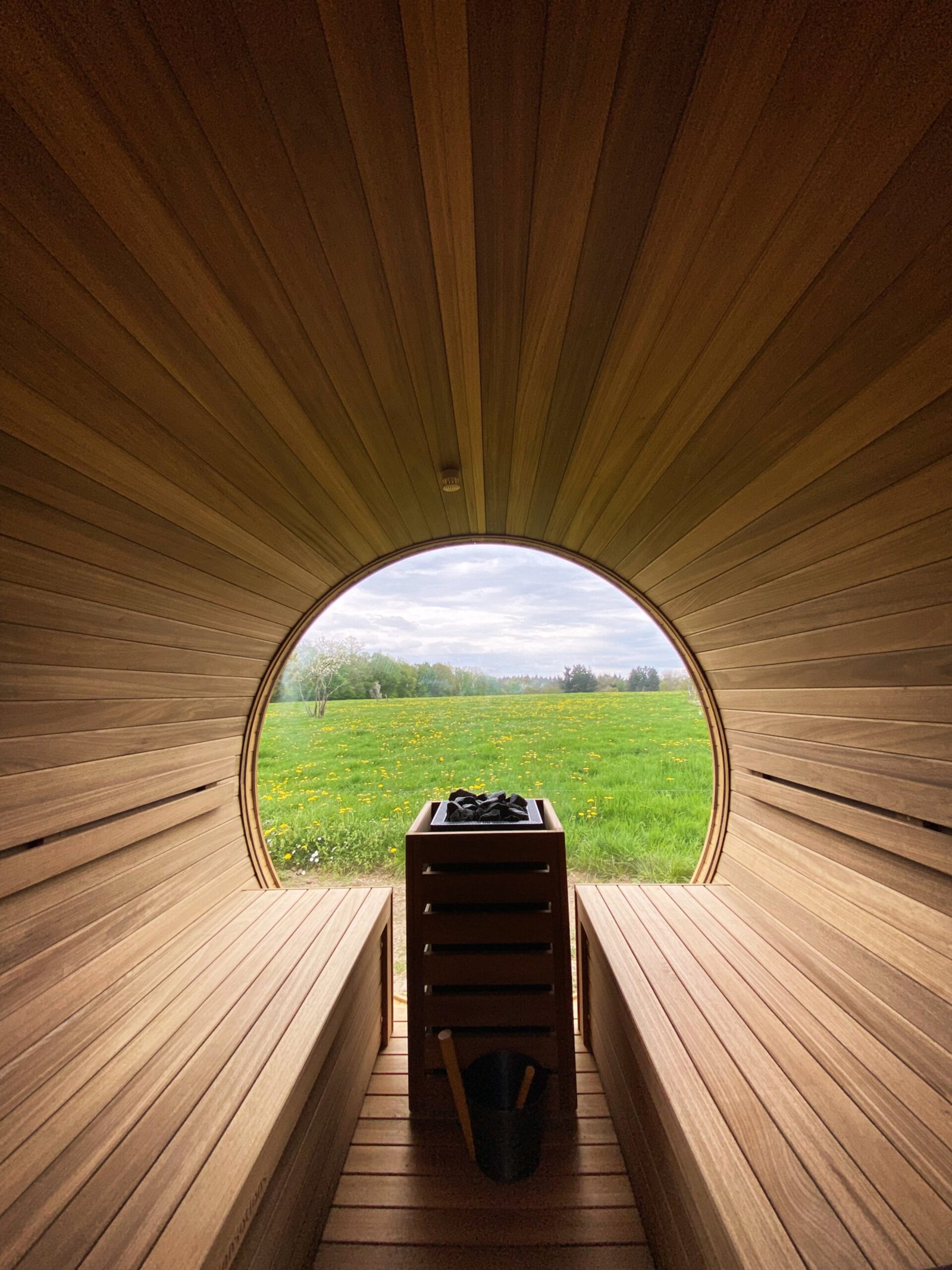 Espace wellness en pleine nature